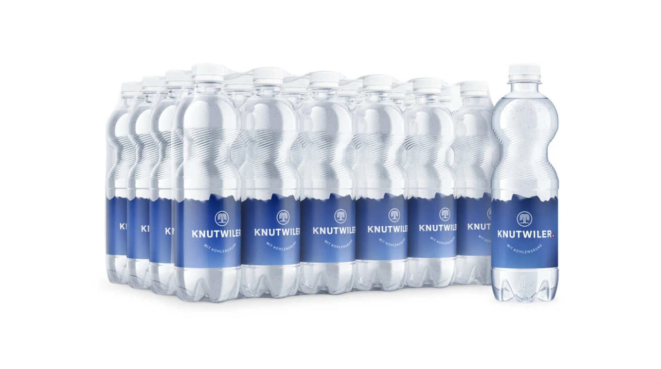 KNUTWILER Eau minérale gazeuse 24 x 500 ml