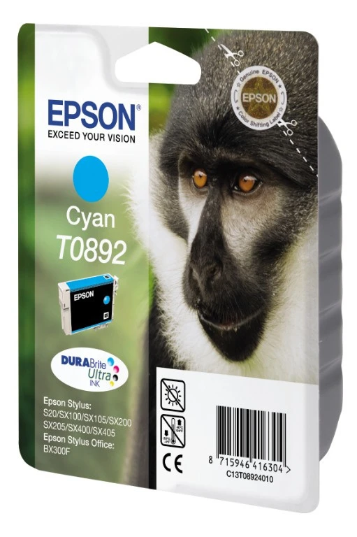 EPSON T089240 Tintenpatrone cyan