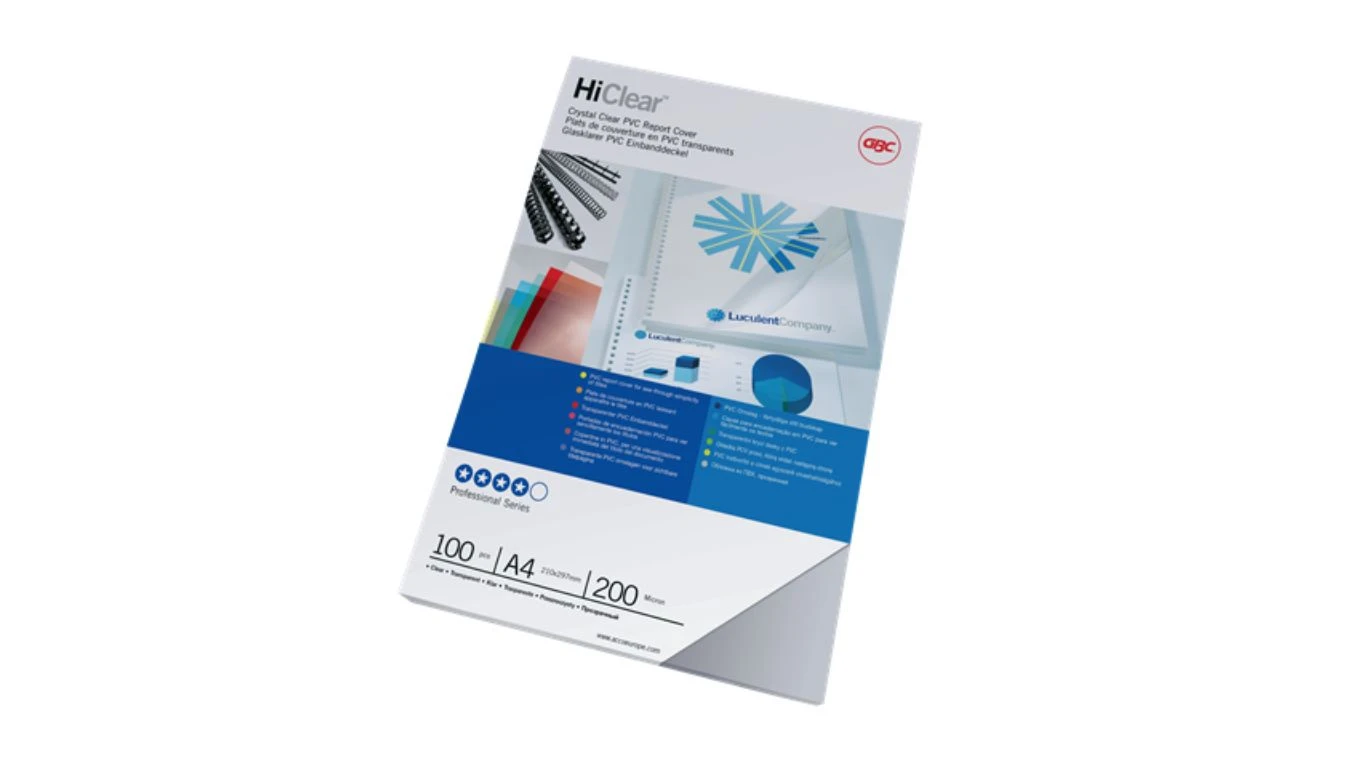GBC Film de protection HiClear A4, 200my, 100 pcs.