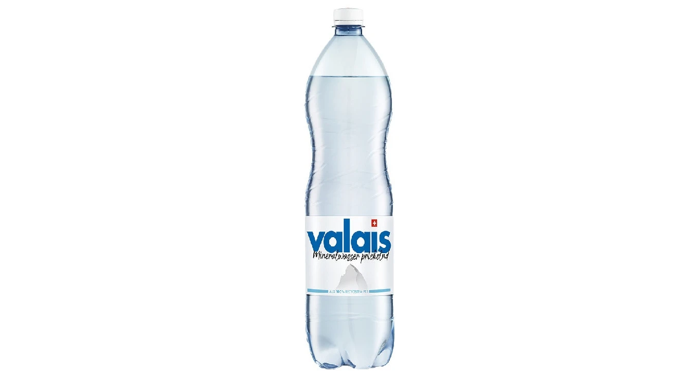 VALAIS Mineralwasser prickelnd 6 x 1.5 Liter