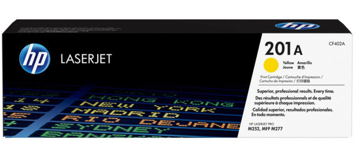 Hewlett Packard Toner jaune (CF402A, 201A)