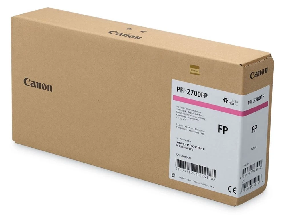 CANON PFI-2700FP Tintenpatrone fluoreszierend pink