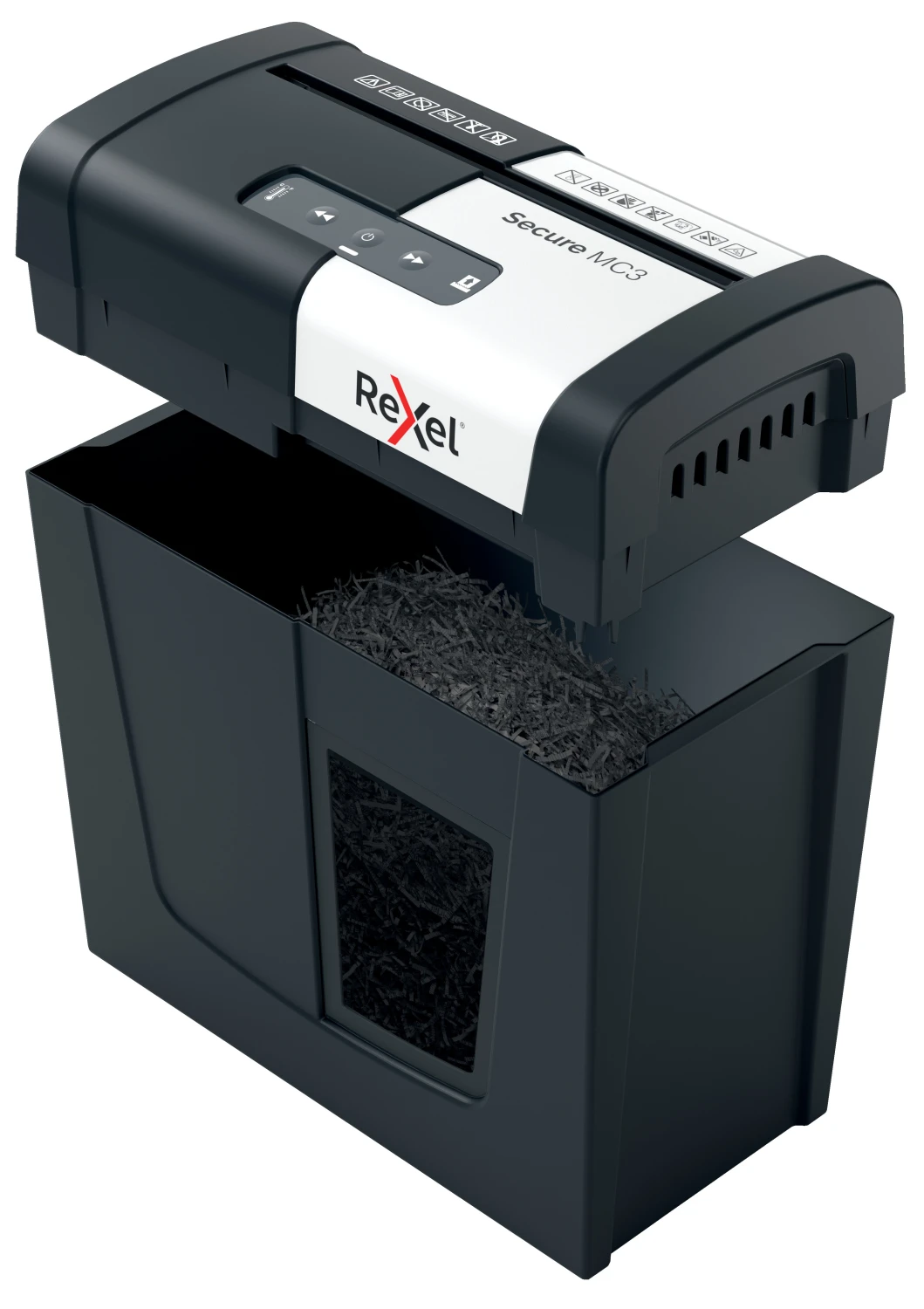 REXEL Aktenvernichter Secure MC3, P-5, 10lt