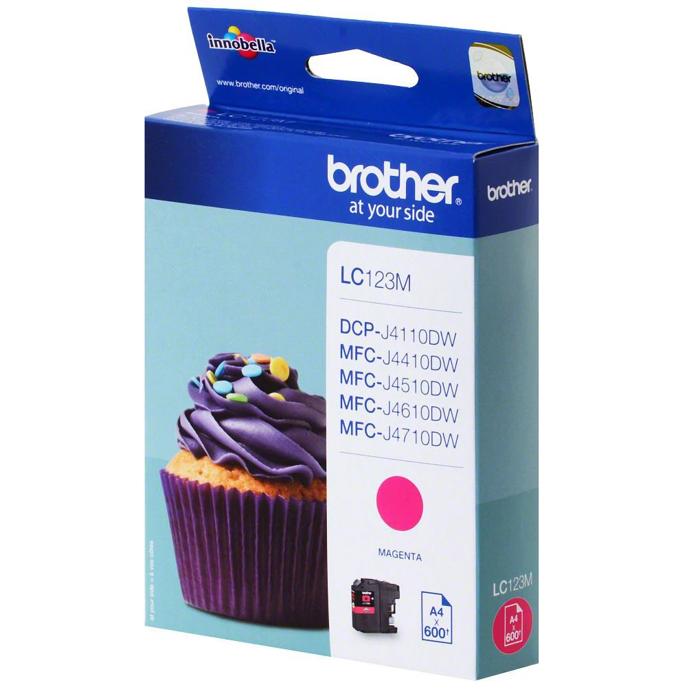 BROTHER LC-123M Tintenpatrone magenta