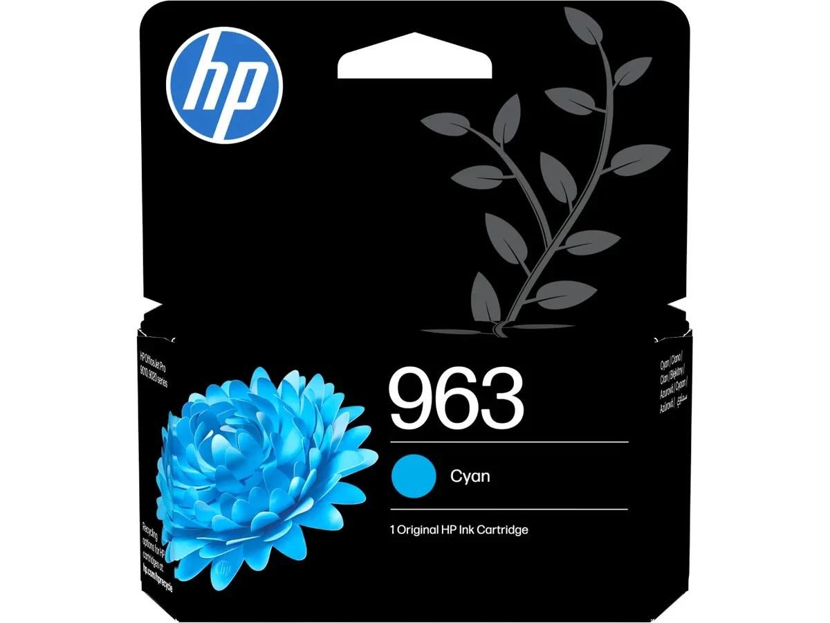 HP 963 Cartouche d'encre cyan