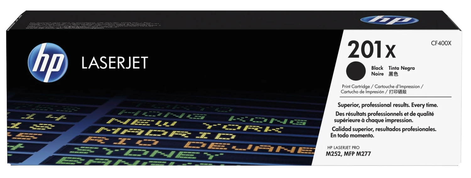Hewlett Packard Toner noir haute-capacité (CF400X, 201X)