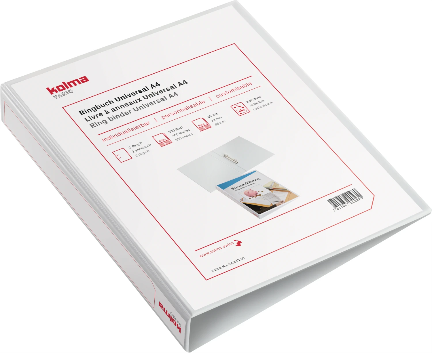 KOLMA Ringbuch Vario Universal A4