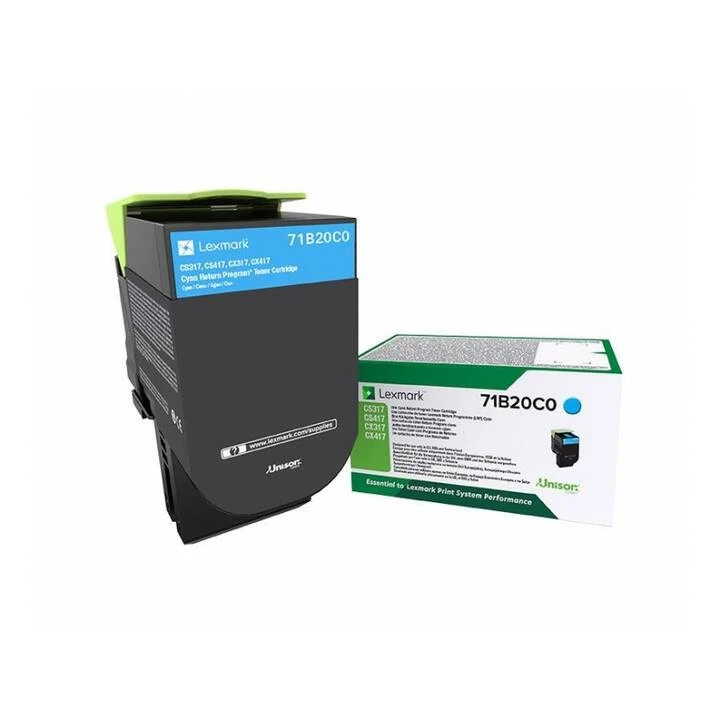 LEXMARK 0071B2HC0 Toner Return cyan