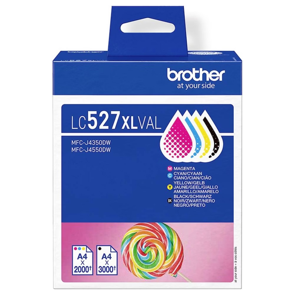 BROTHER LC-527XLVAL Tintenpatrone MultiPack
