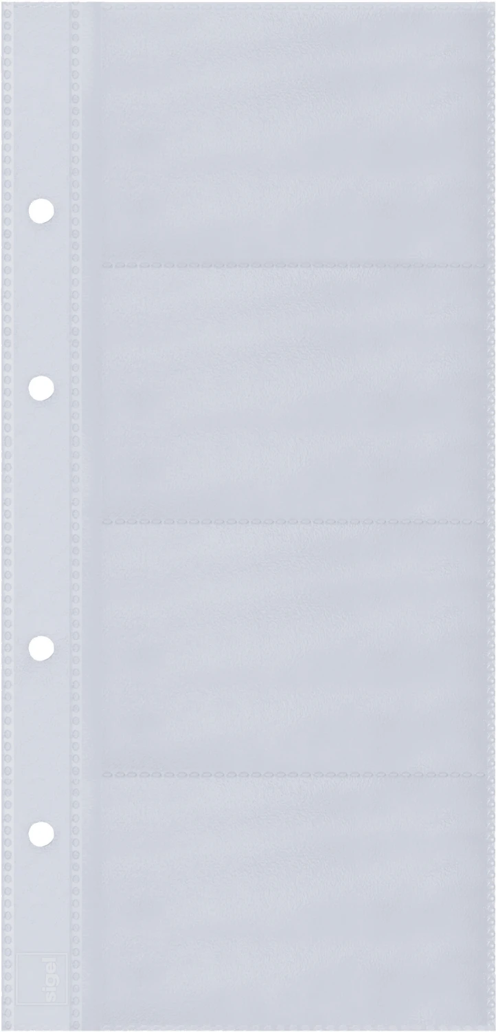 SIGEL Class. cartes visite 265x147mm