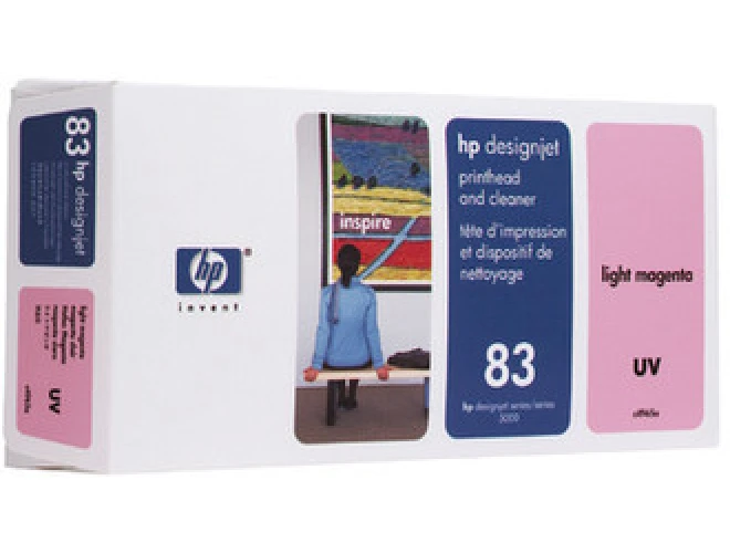 Hewlett Packard Tête d'impression et nettoyeur de tête magenta light (C4965A, 83)