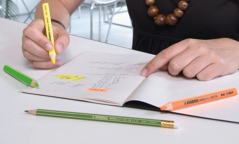 STABILO Crayons GREENgraph avec gomme