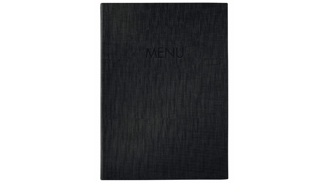 SIGEL Porte-menu - avec reliure élastique - pour 8 pages