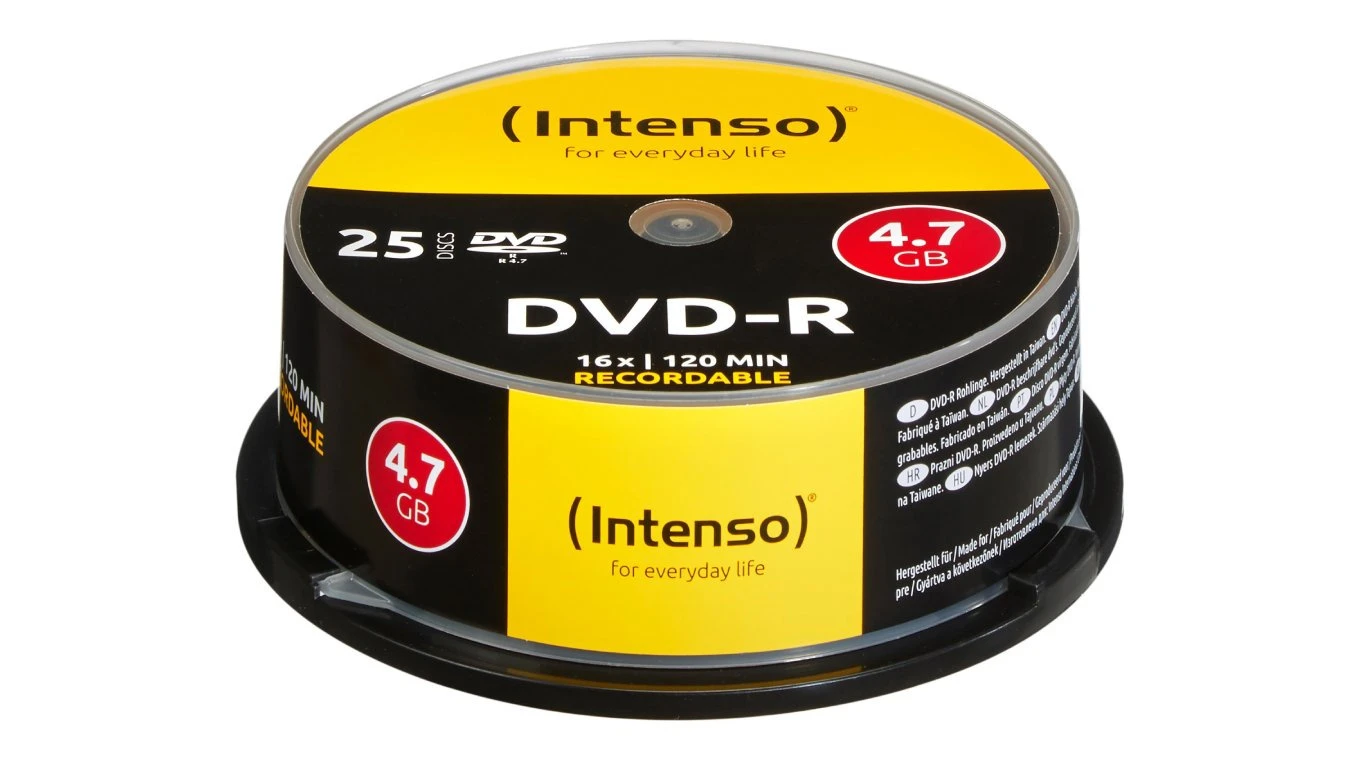 INTENSO DVD-R Cake Box 4.7GB - 25 pcs.