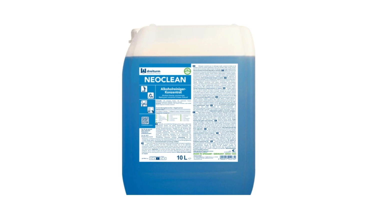 DREITURM Alkoholreiniger-Konzentrat Neoclean 10 L