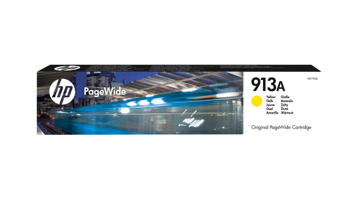Hewlett Packard Cartouche d'encre jaune (F6T79AE, 913A)