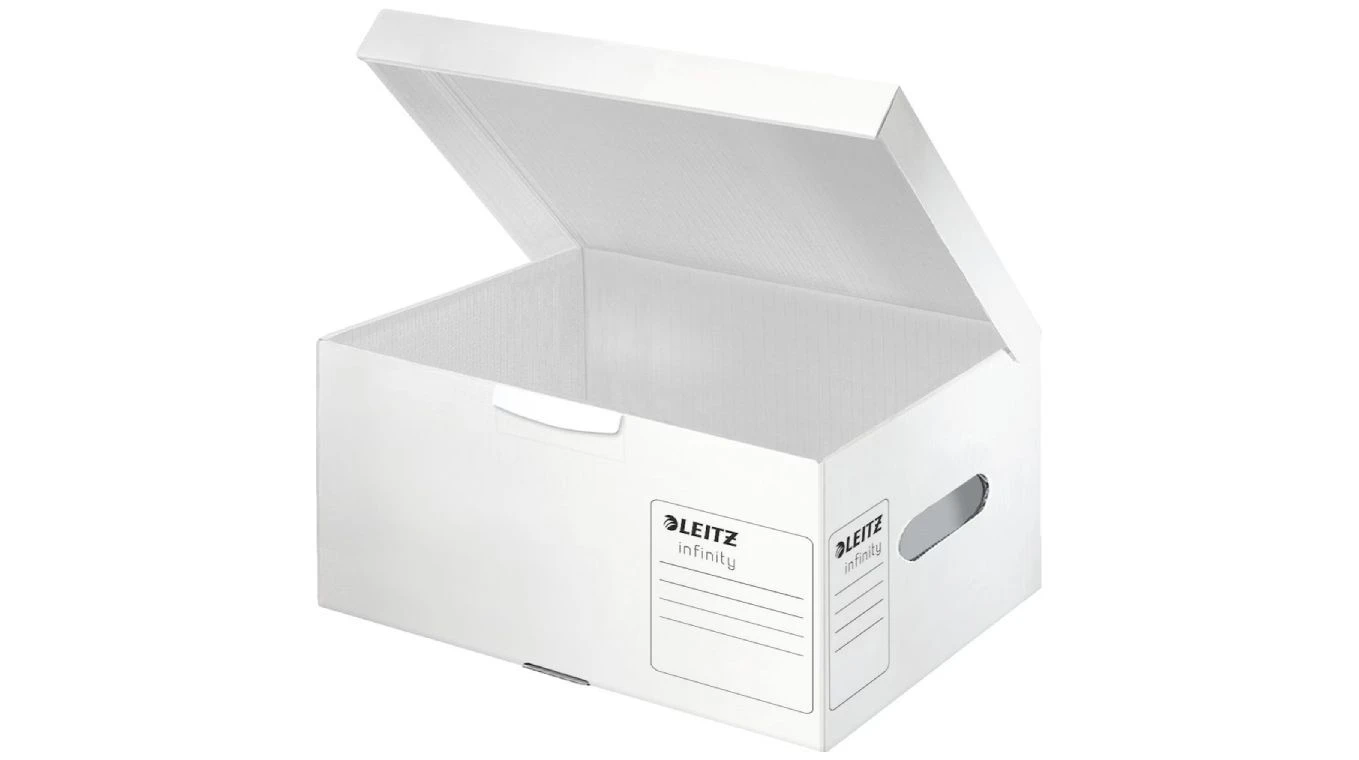 LEITZ Boîte archive Infinitiy A4 avec couvercle