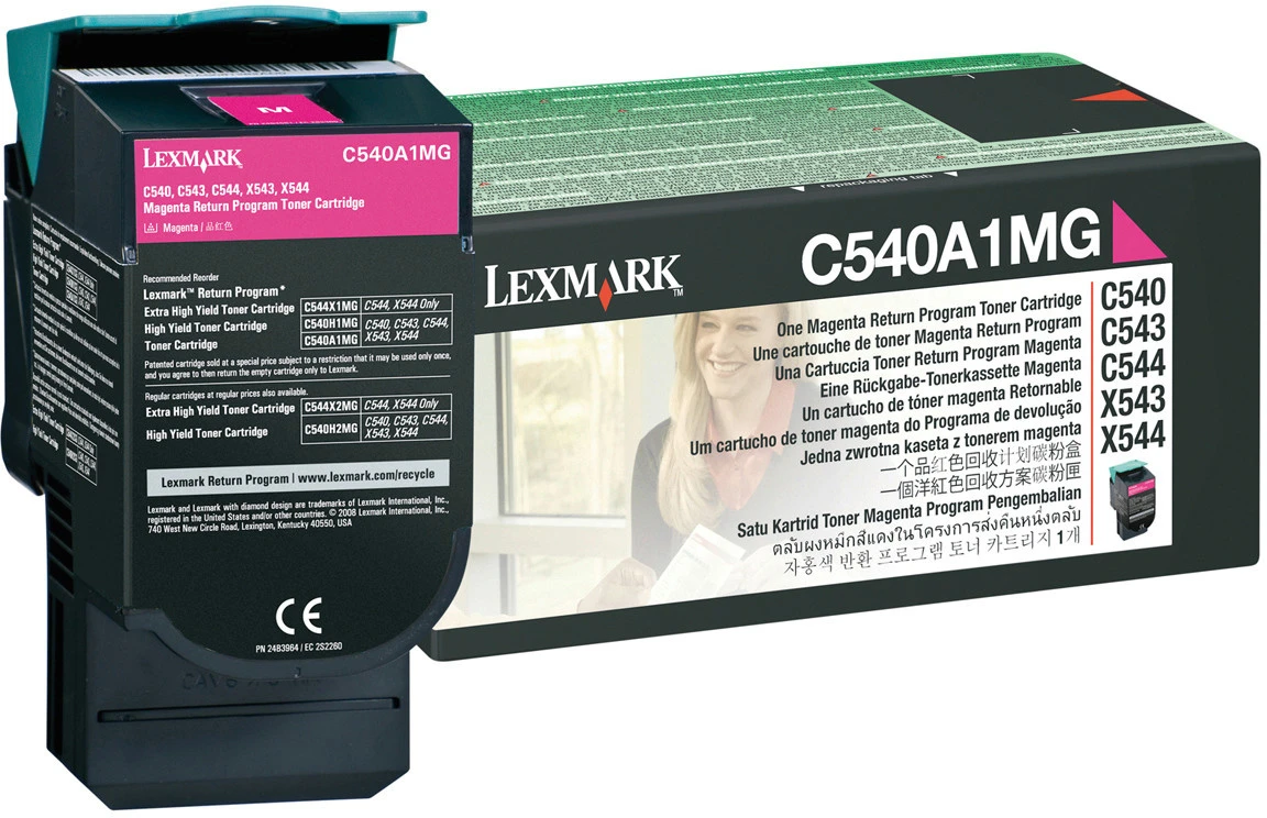 Lexmark Toner magenta (C540A1MG)