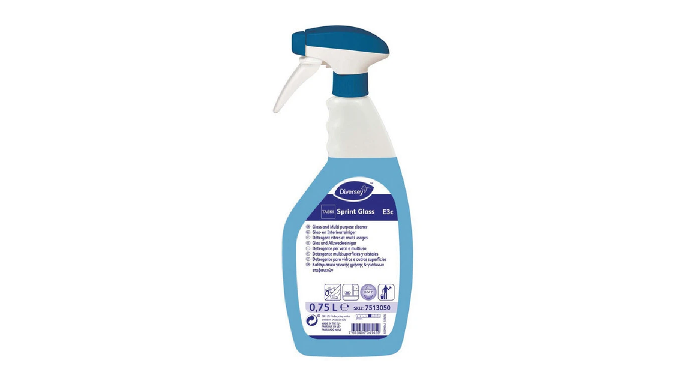 TASKI Glas- und Oberflächenreiniger Sprint Glass E3c 6 x 750 ml