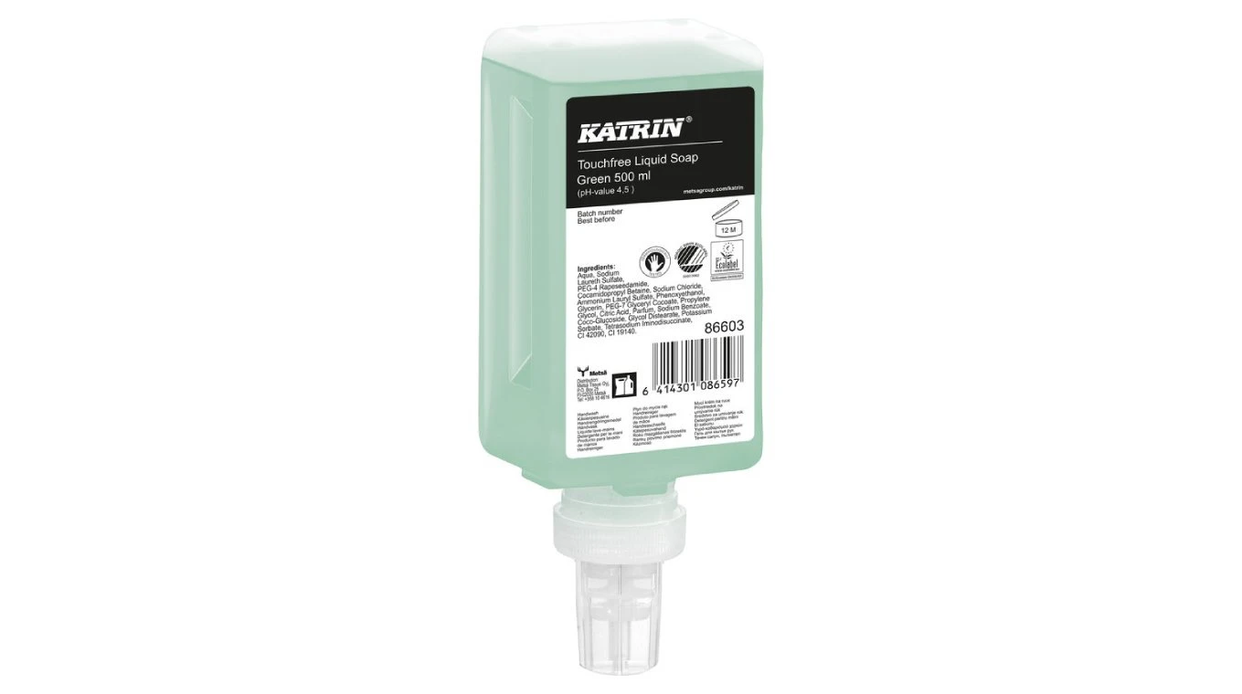 KATRIN Savon liquide Touchfree Green 500 ml