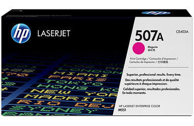 Hewlett Packard Toner magenta (CE403A, 507A)