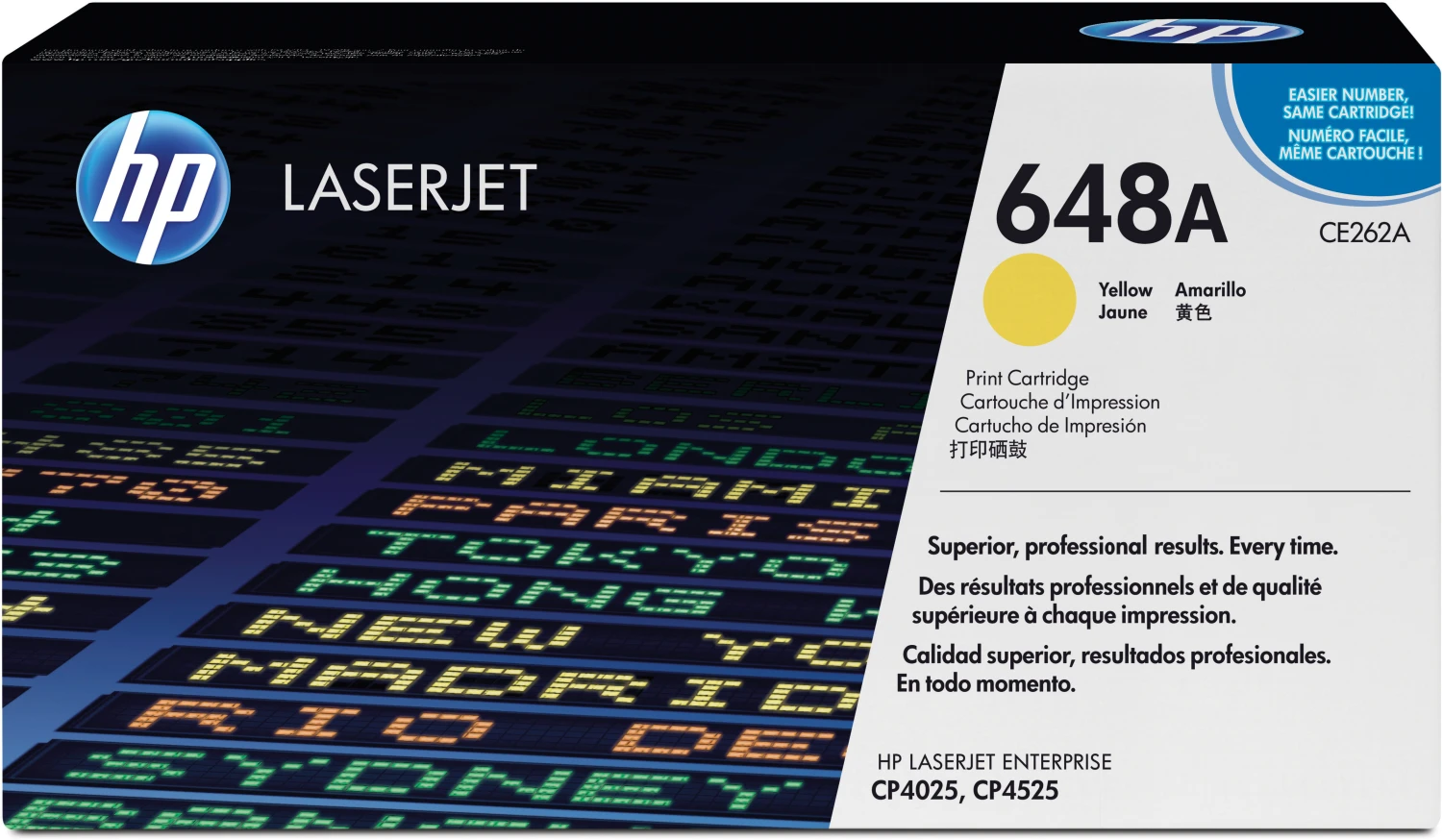 Hewlett Packard Toner jaune (CE262A, 648A)