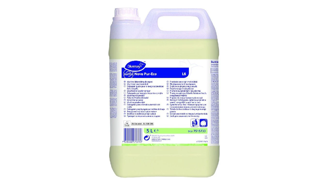 SUMA Détergent pour vaisselle Nova Pur-Eco L6, 2 x 5 L