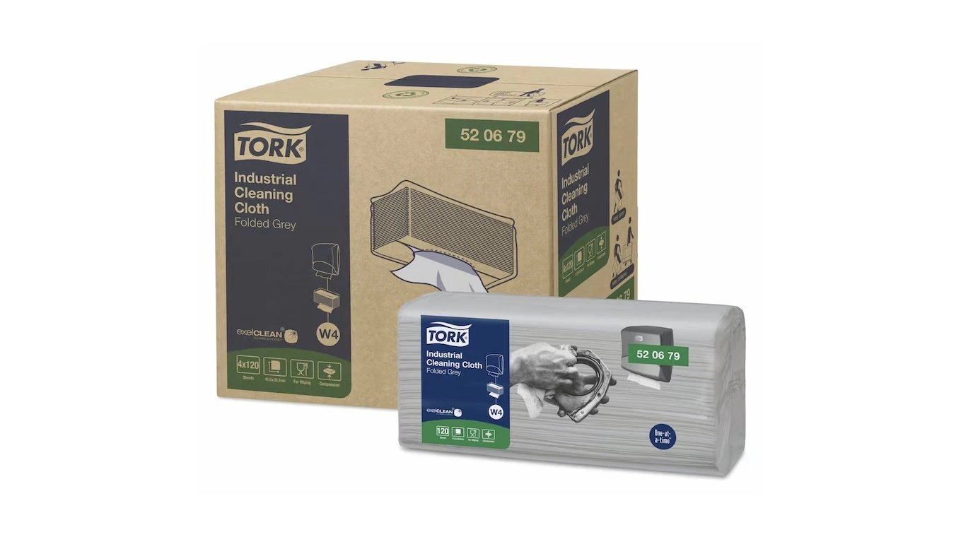 TORK Chiffons de nettoyage industriels Premium 480 feuilles
