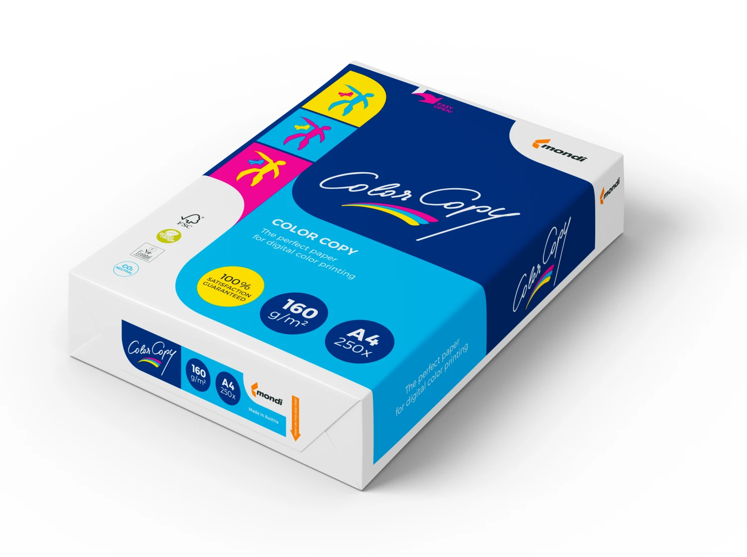 MONDI Papier copieur Color Copy A4, 160 g/m², 250 feuilles