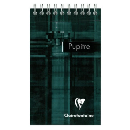 CLAIREFONTAINE Carnet spirale ligné 85 x 140 mm
