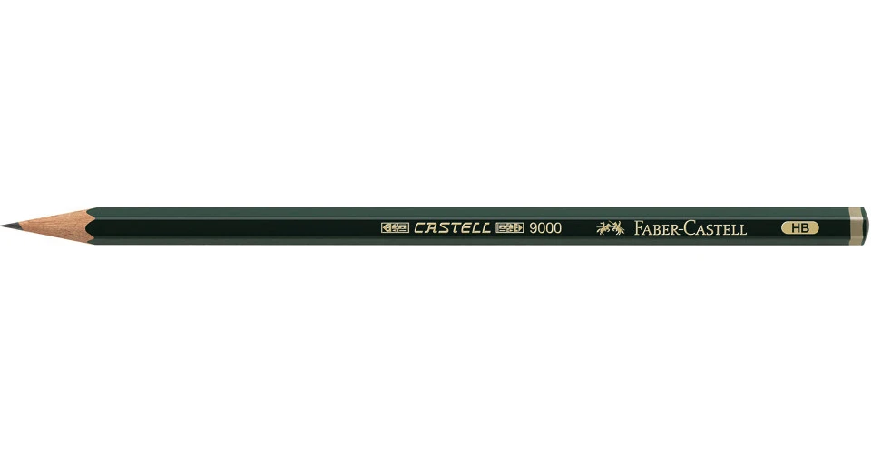 FABER-CASTELL Bleistift CASTELL 9000 HB