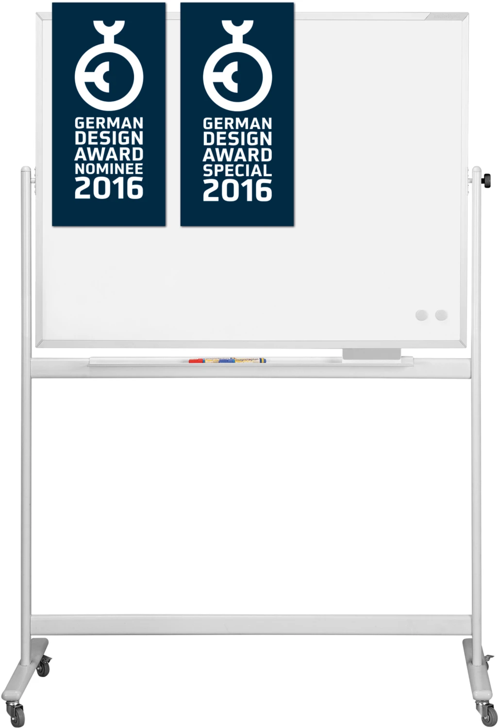 MAGNETOPLAN Design-Whiteboard SP mobile - 150 x 100 cm