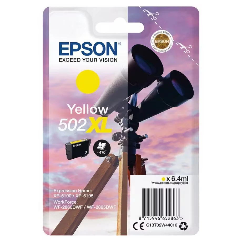 EPSON 502XL Cartouche d'encre jaune
