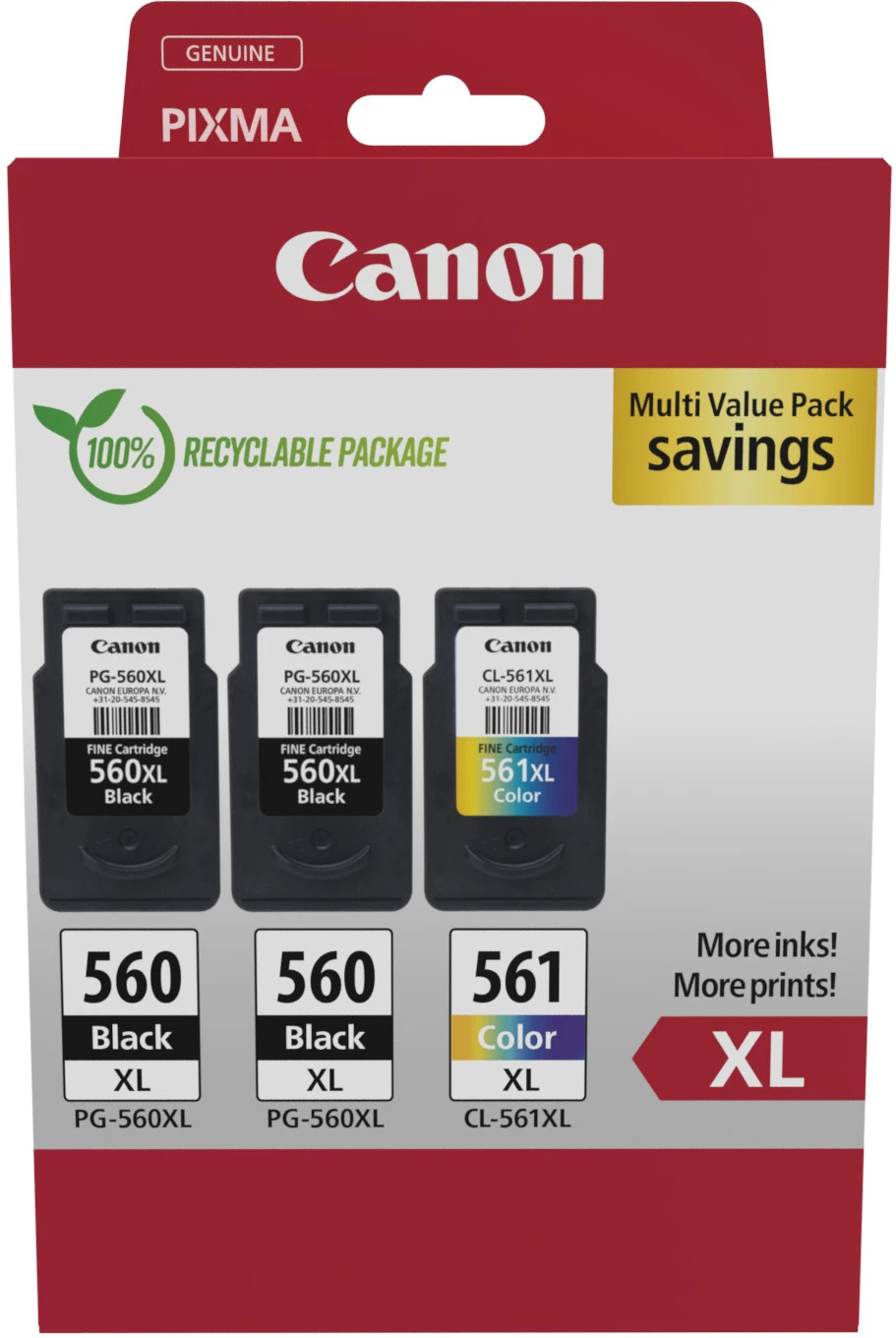 CANON 3712C009 Multipack encre XL BKCMY