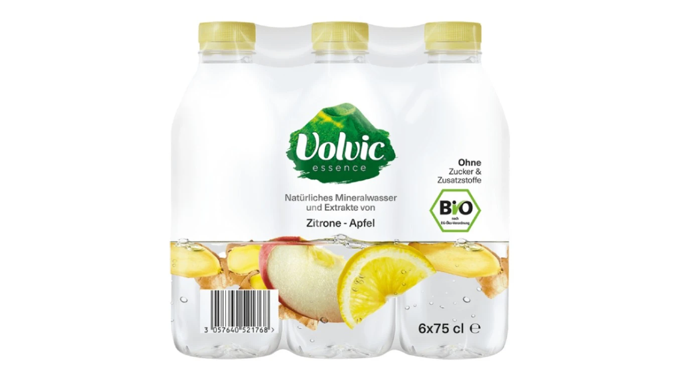 VOLVIC Essence Zitrone Apfel 6 x 7.5 dl