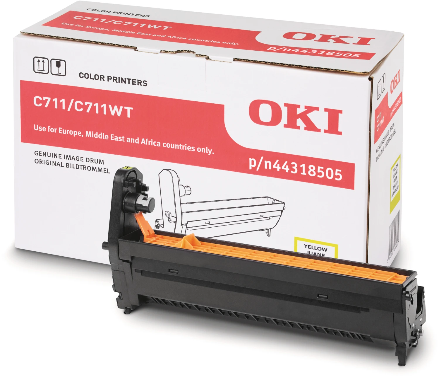 OKI Tambour photoconducteur jaune (44318505)