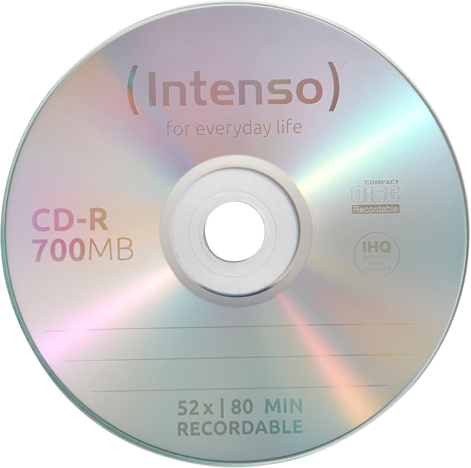 INTENSO CD-R Cake Box 80MIN/700MB - 100 pcs.