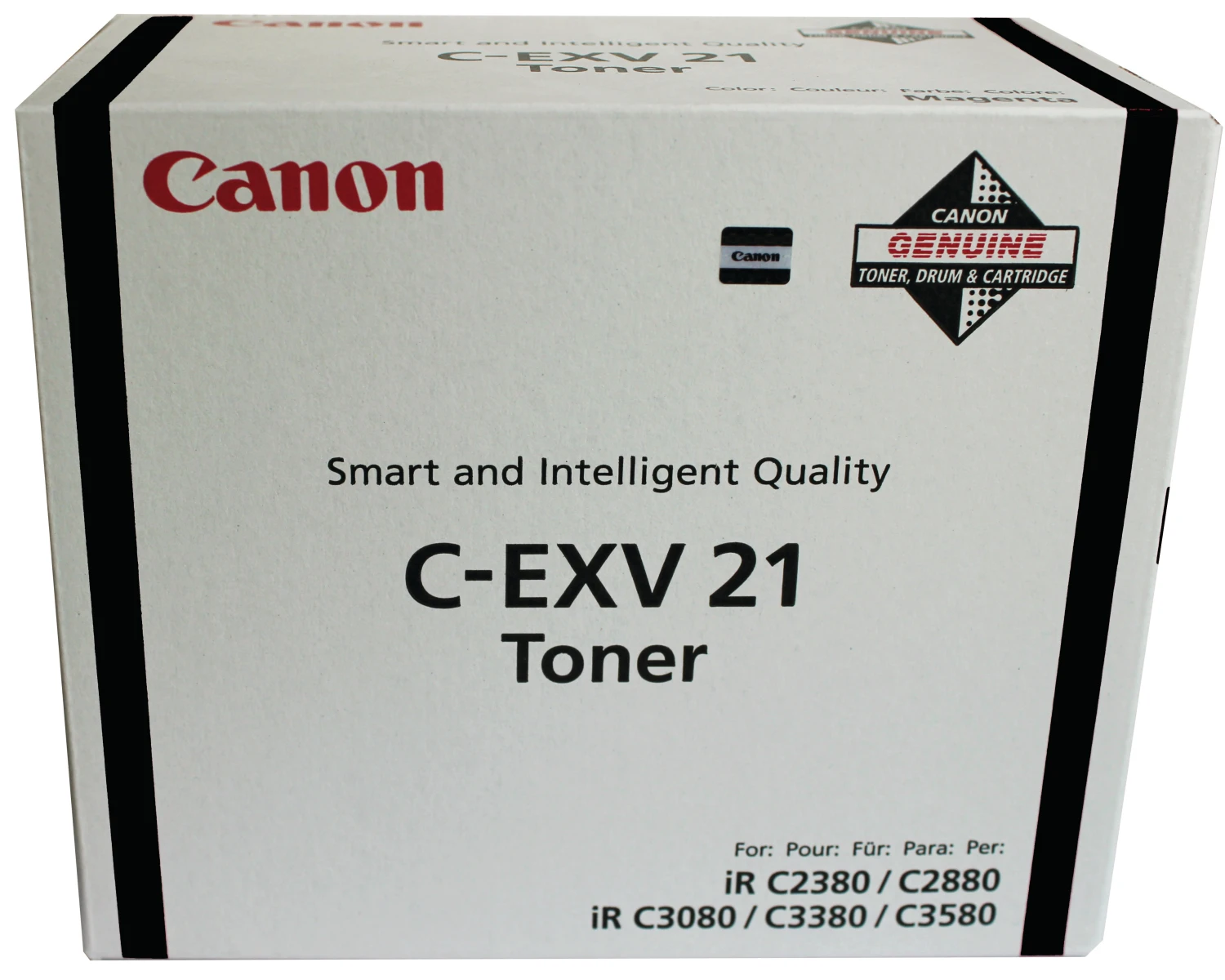 Toner Canon noir (0452B002, C-EXV21BK)