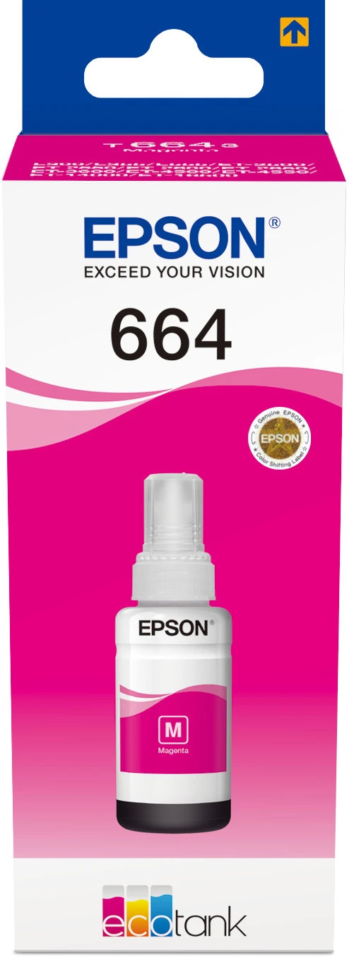 Epson réservoir d'encre magenta (C13T664340, T6643)