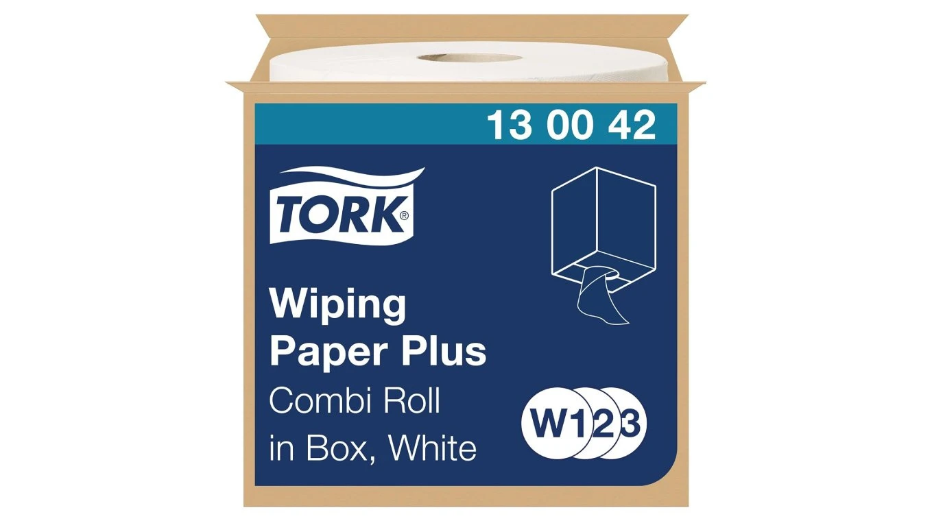 TORK Chiffon d'essuyage Premium Maxi 2 couches, 1 rouleau