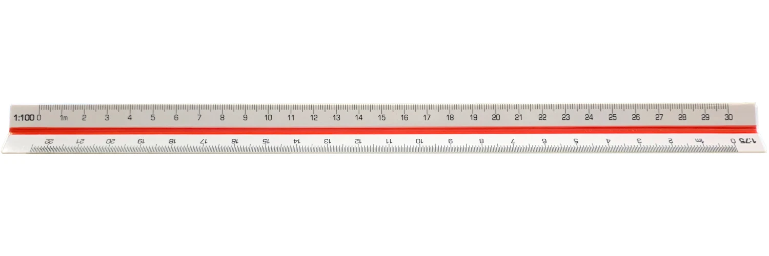 LINEX Règle triangulaire 30 cm (95400L)