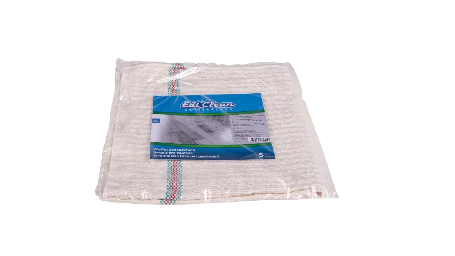 EDI CLEAN Chiffon à récurer gaufré 5 pièces