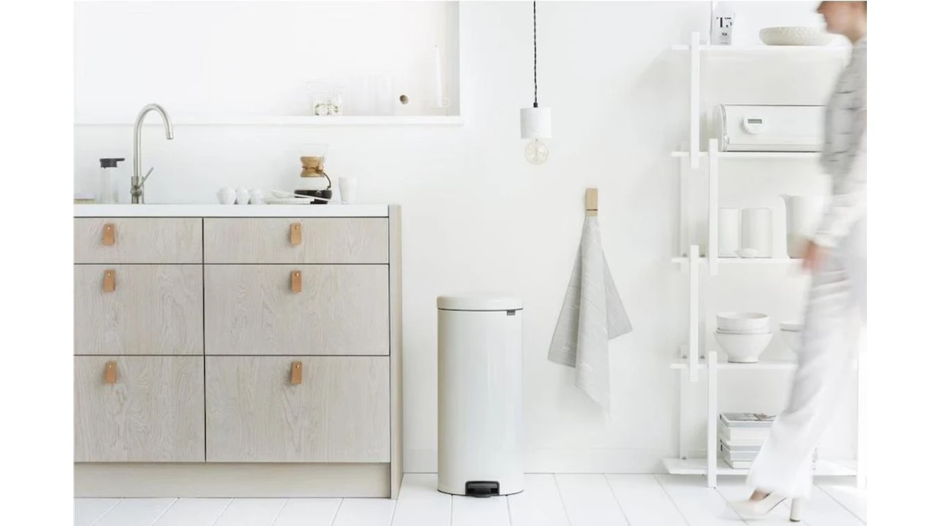BRABANTIA Poubelle à pedale NewIcon 30 L