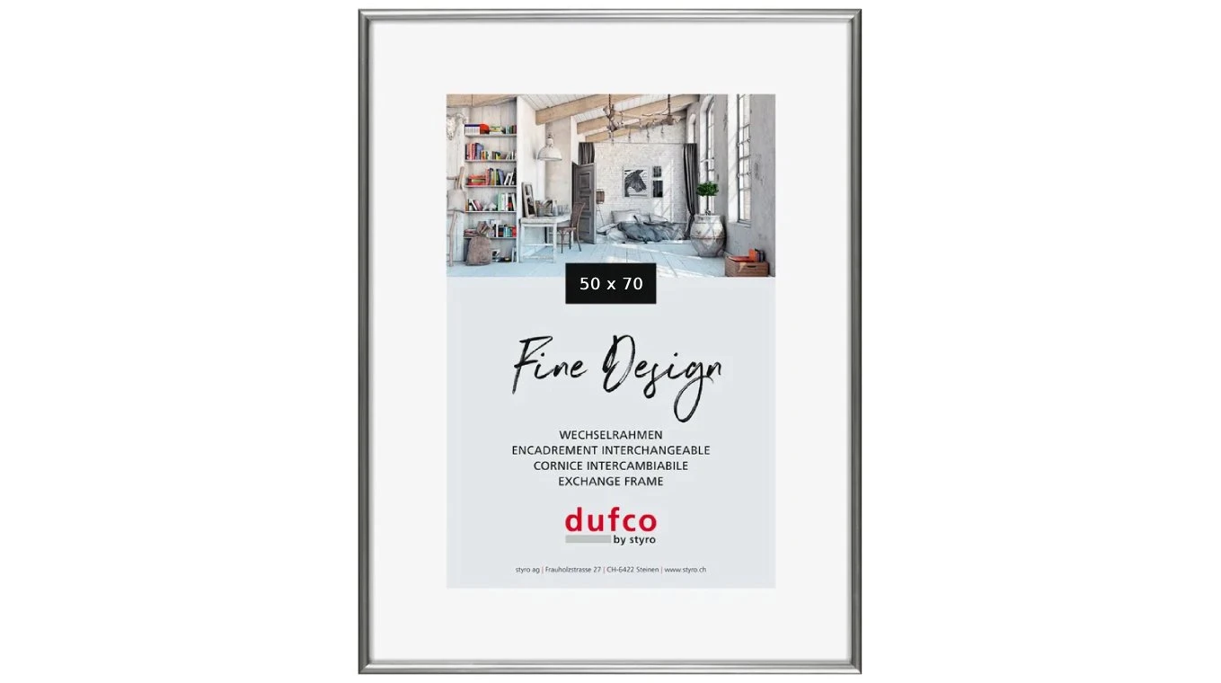 DUFCO Cadre photo PP "Fine Design" 50 x 70 cm