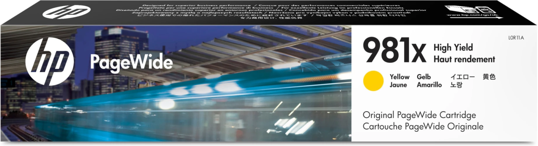 HP 981X Tintenpatrone gelb