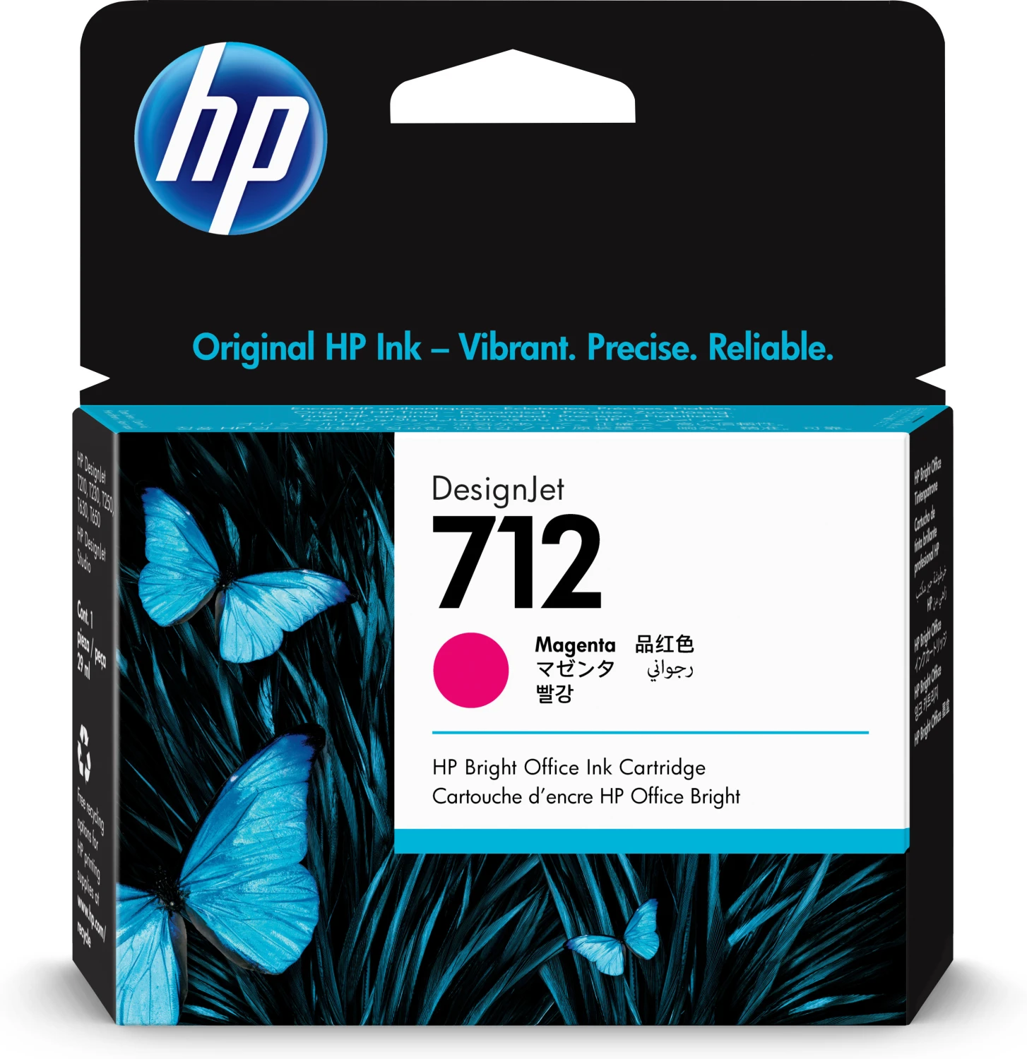 HP 712 Tintenpatrone magenta