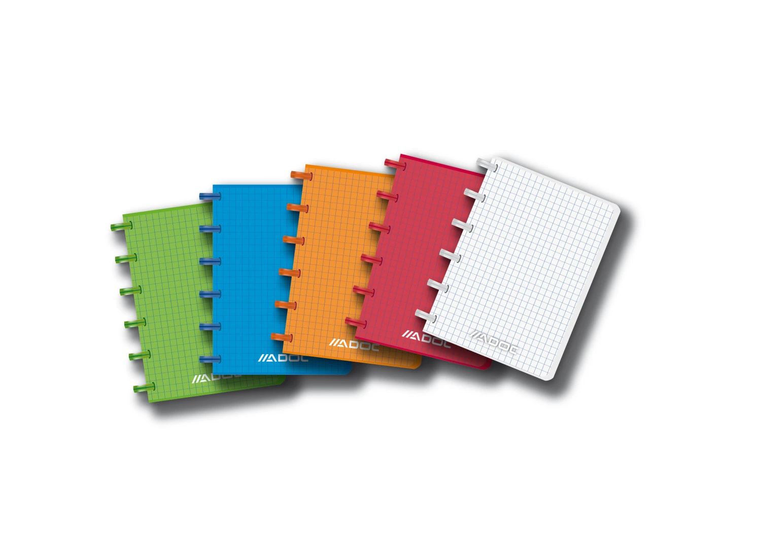 ADOC Cahier Pap-Ex A6 quadrillé assortis