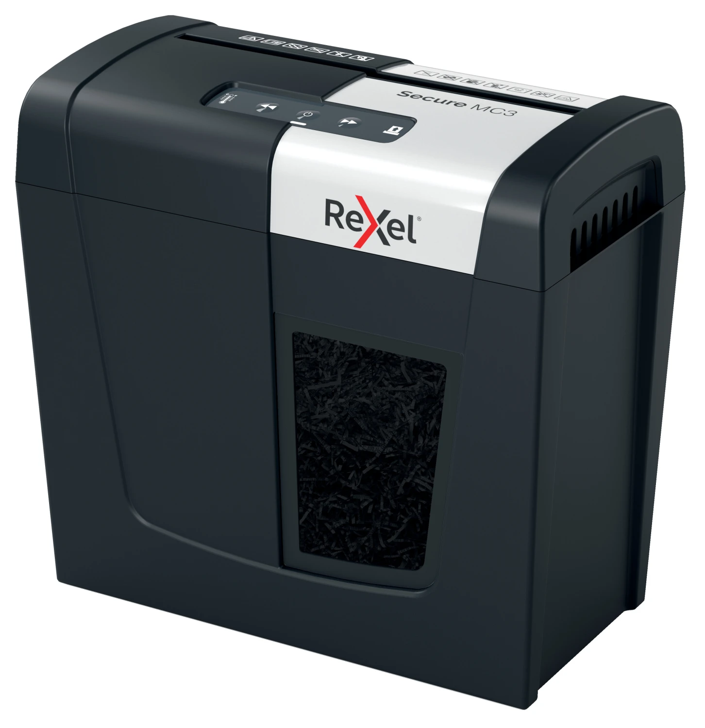 REXEL Aktenvernichter Secure MC3, P-5, 10lt
