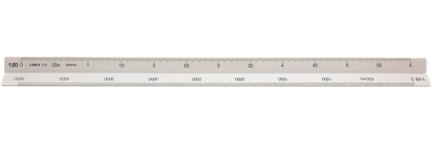 LINEX Règle triangulaire 30 cm (95400L)