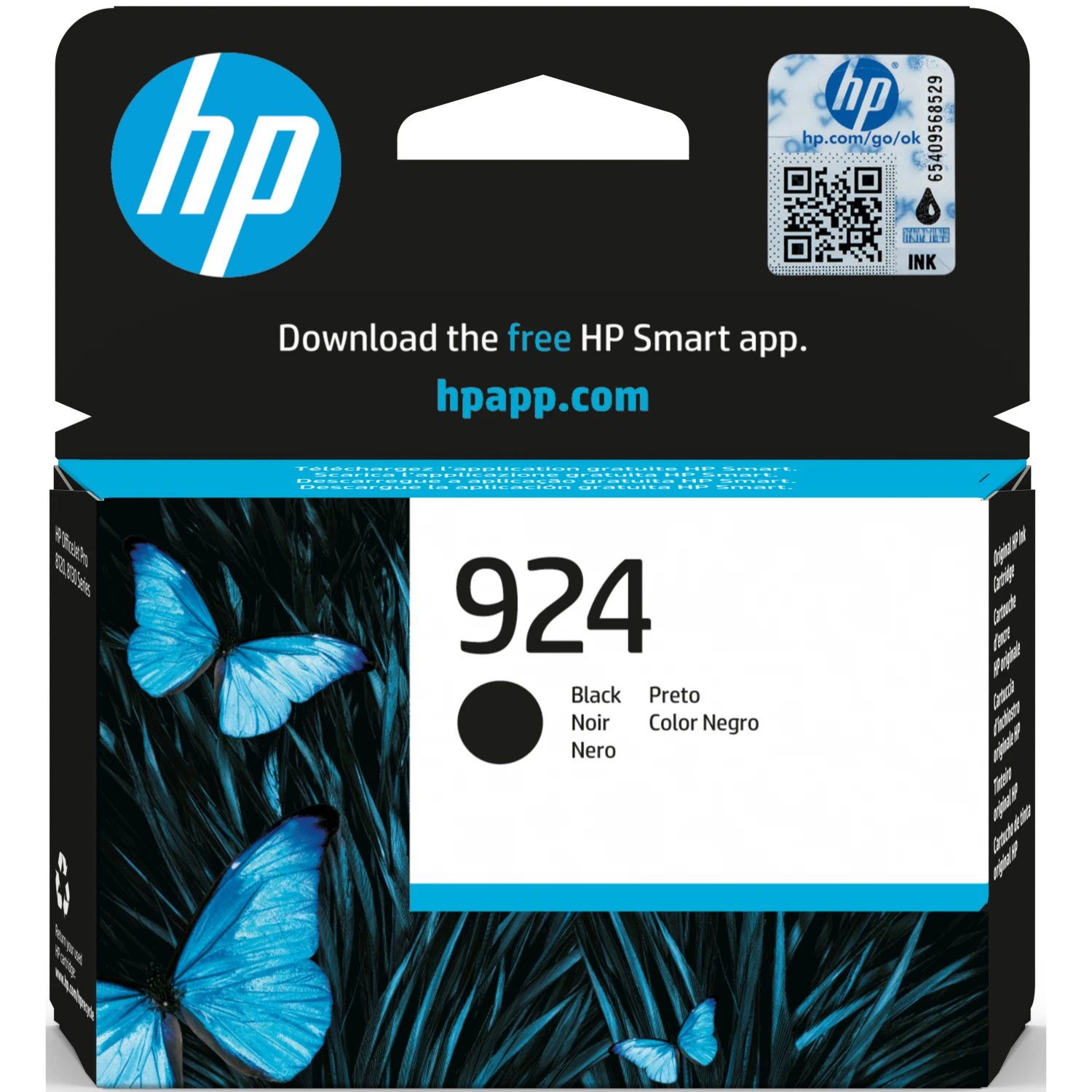 HP Cart. d'encre 924 noir